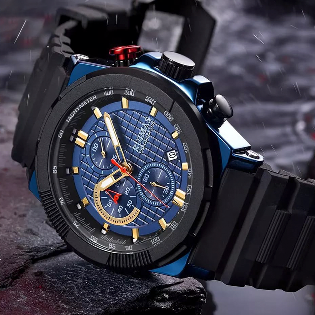 RELOJ RUIMAS SILICON-AZUL RUI-24