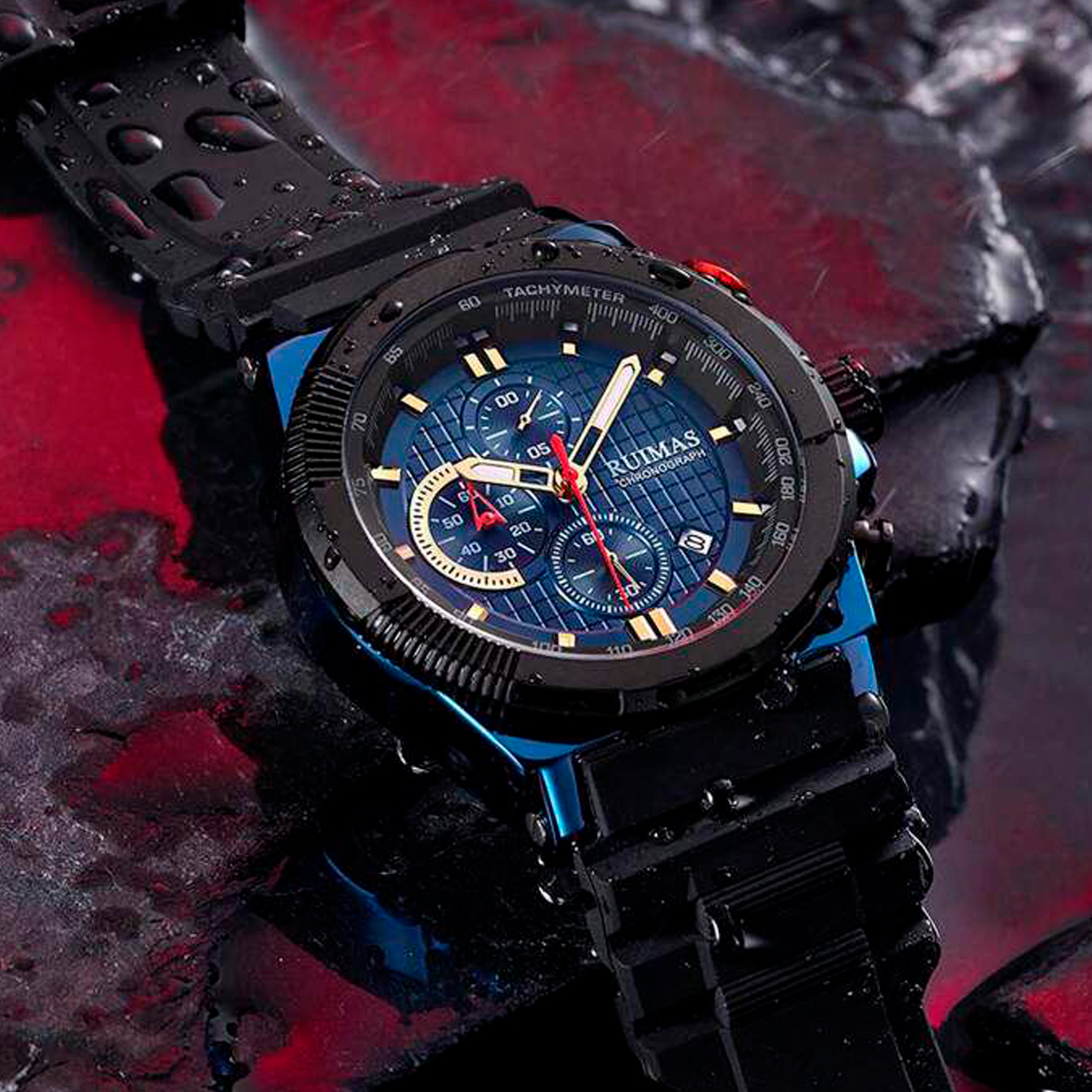 RELOJ RUIMAS SILICON-AZUL RUI-24