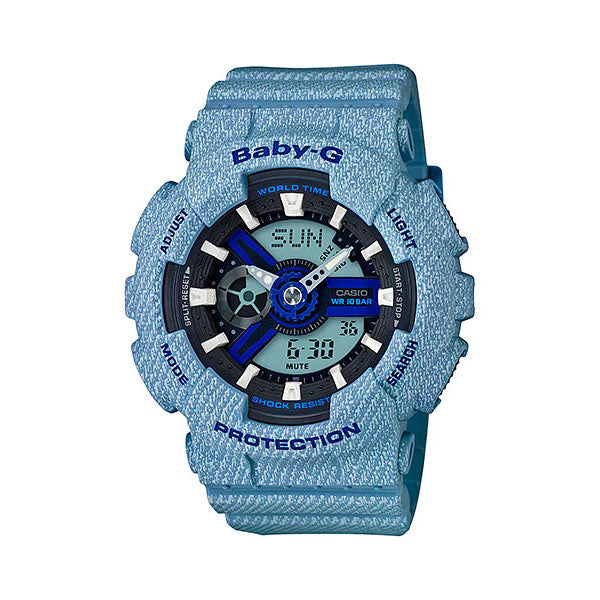 RELOJ BABY G CELESTE-GRIS B-G-18