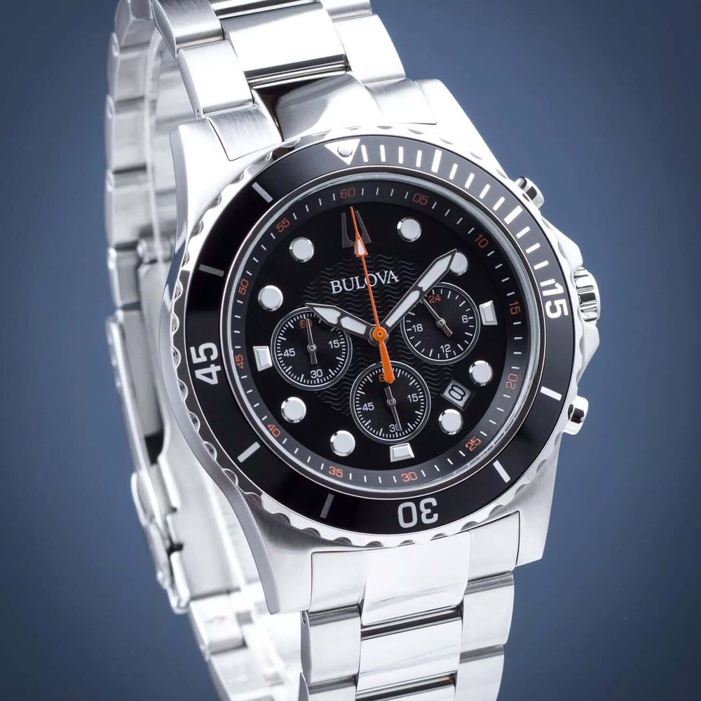 Reloj Bulova 98B326 Hombre Acero Plateado