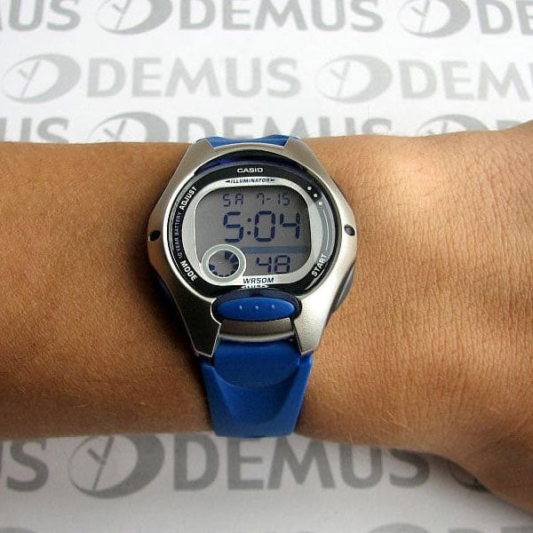 RELOJ CASIO AZUL-PLOMO LW-200-2AV CAS-37