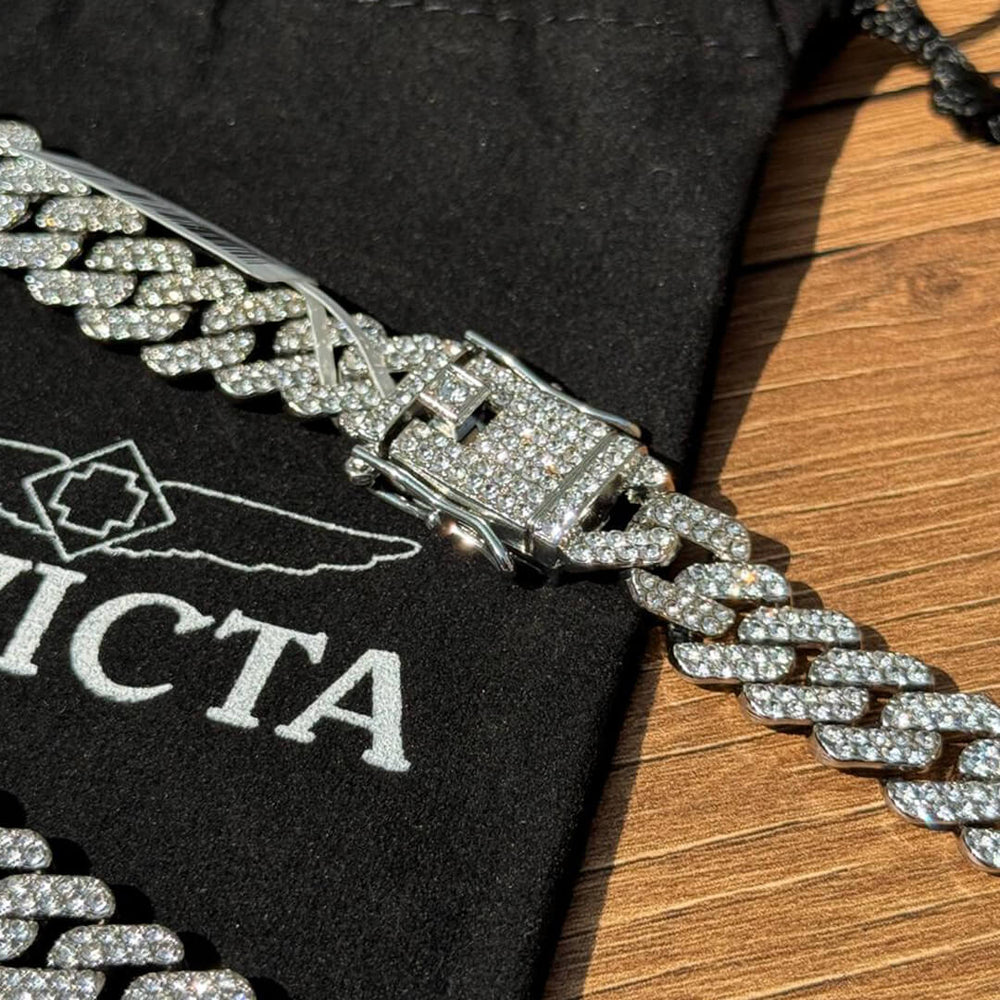 Cadena Invicta 80833 Hombre Acero Plateado