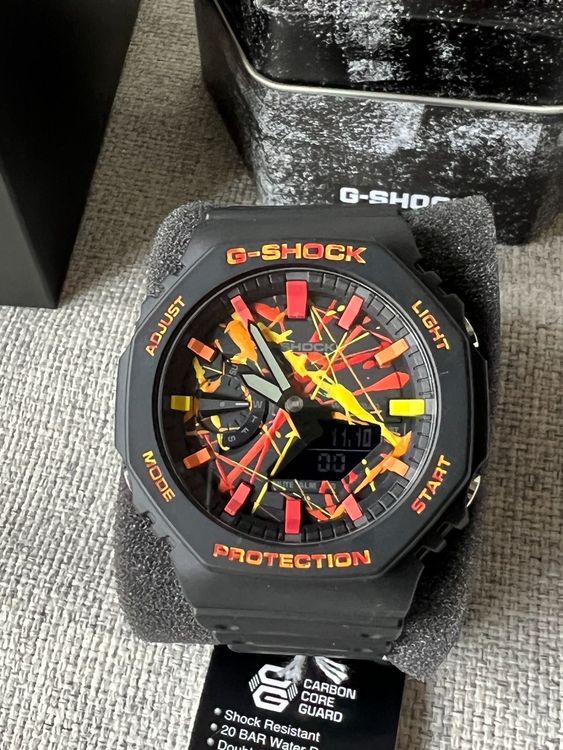 RELOJ G-SHOCK OCTAGONAL INFIERNO G-S-150