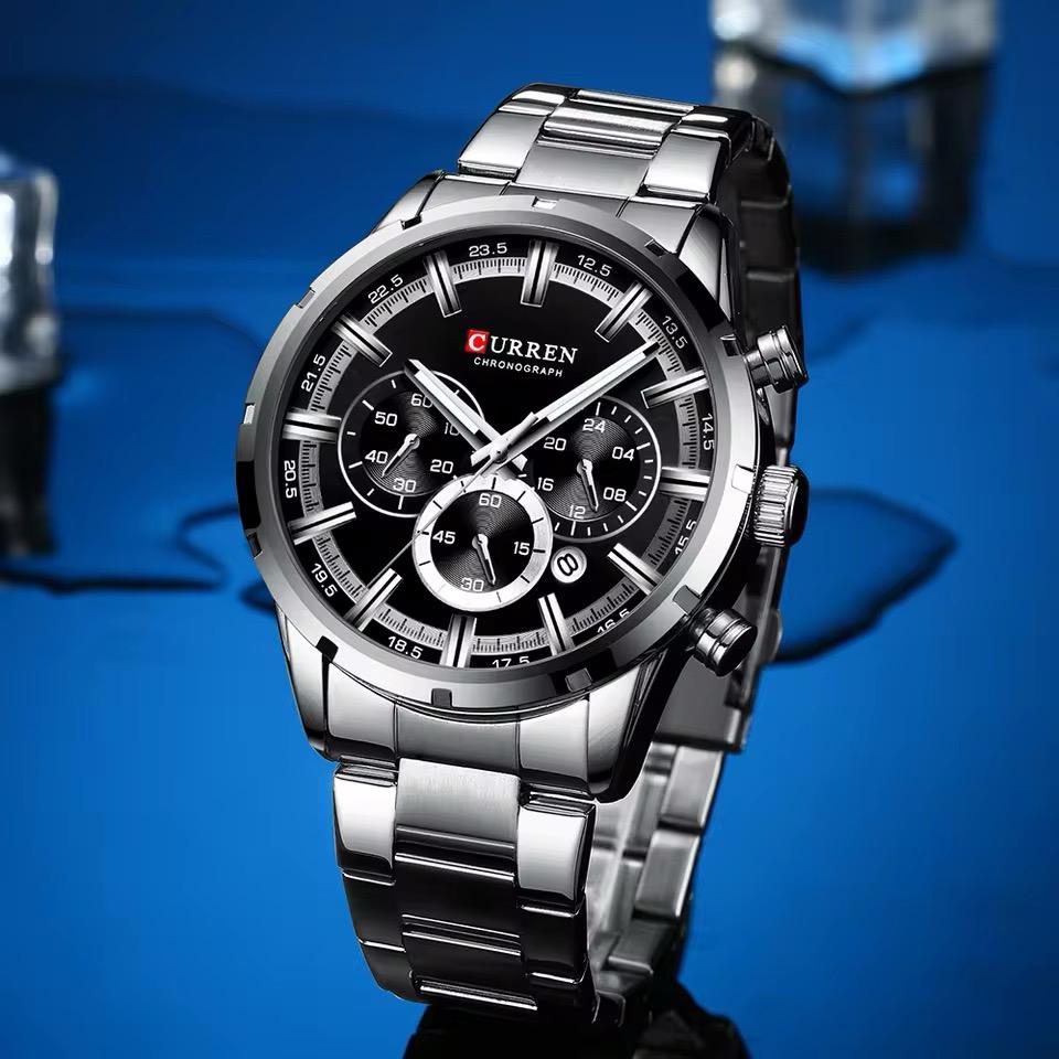 Reloj Curren Hombre Acero Plateado | CUR-22