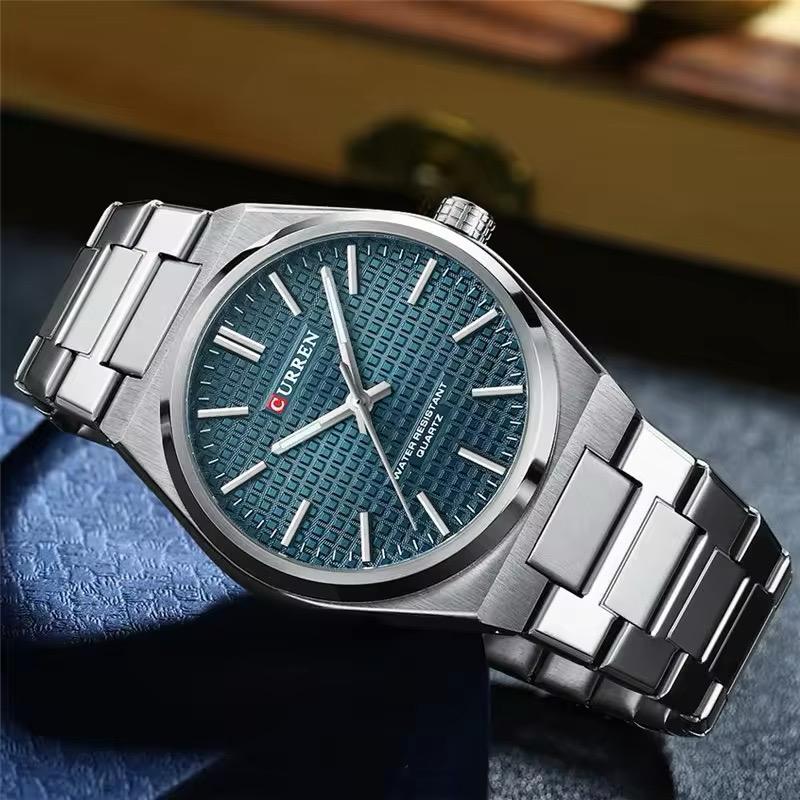 Reloj Curren CUR-25 Hombre Acero Plateado