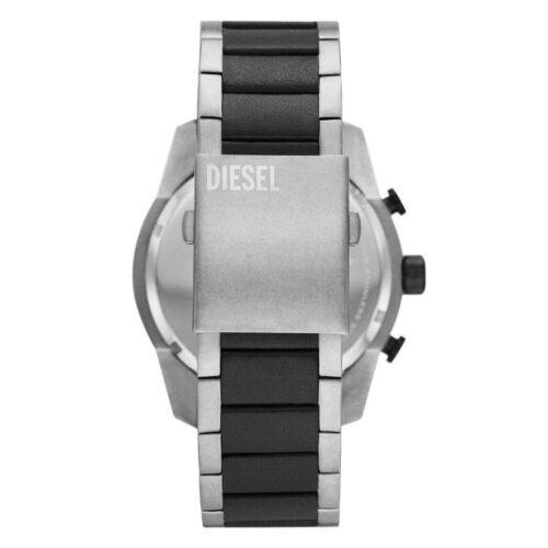 RELOJ DIESEL ACERO PLATEADO CON NEGRO DZ4587 DIE-19