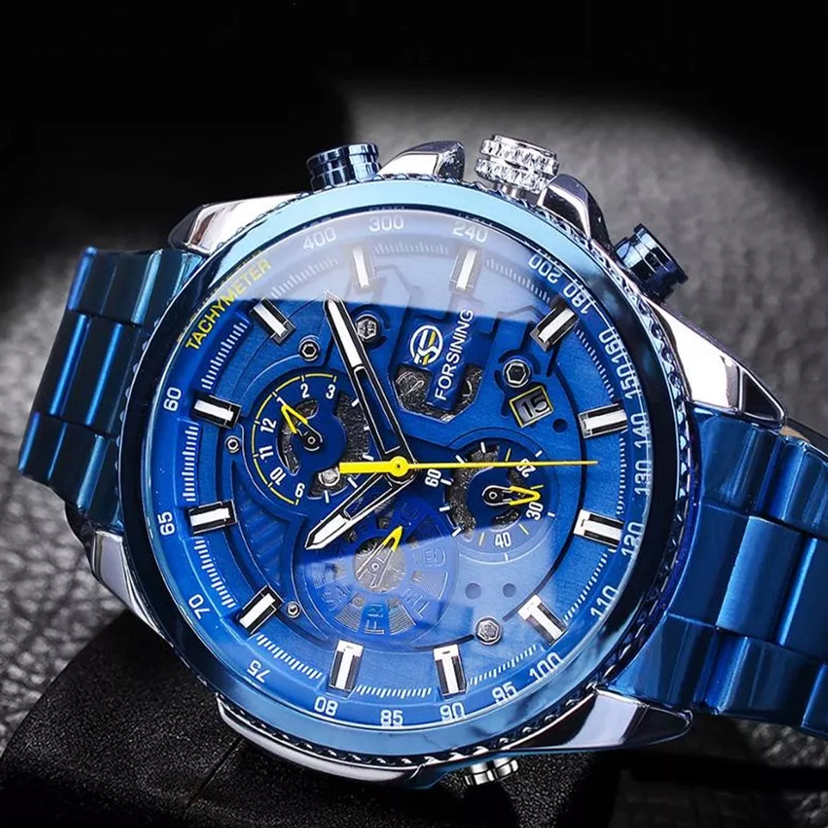 RELOJ FORSINING AUTOMÁTICO BLUE FOR-14