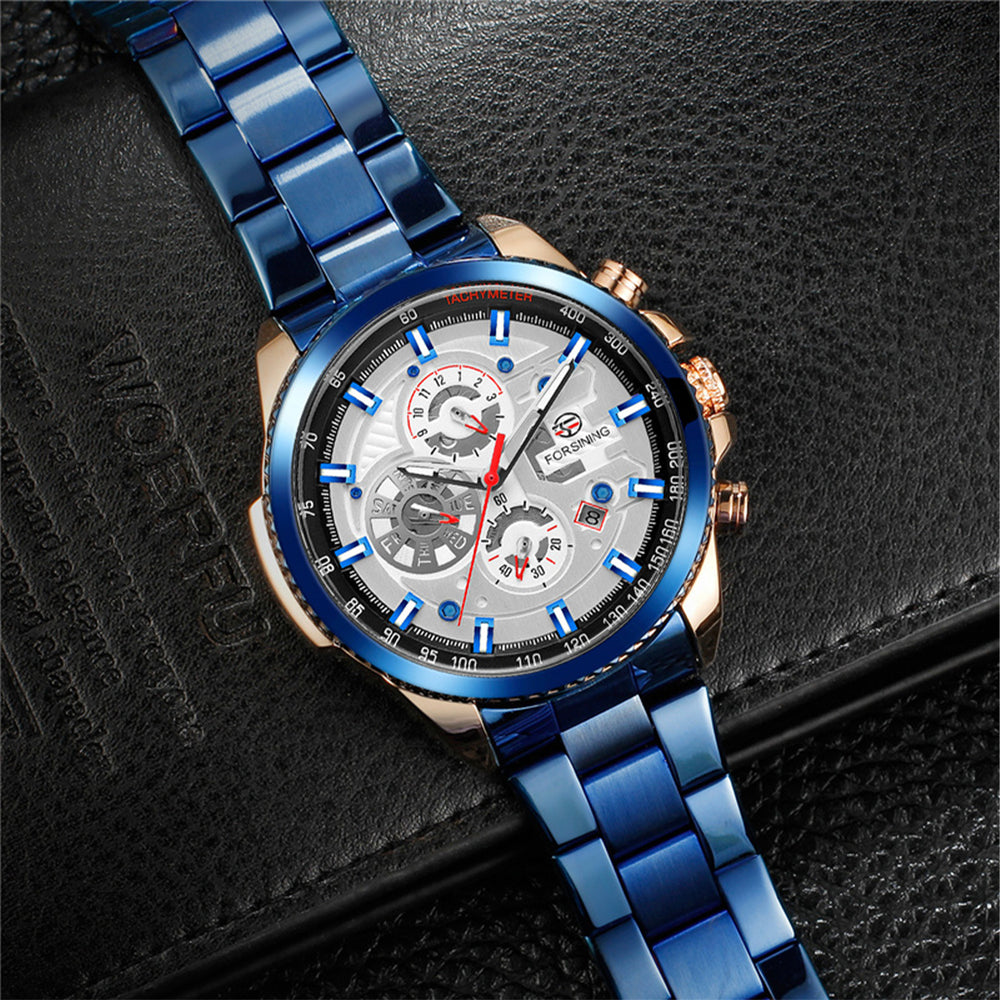 Reloj Forsining FOR-15 Hombre Automático Azul