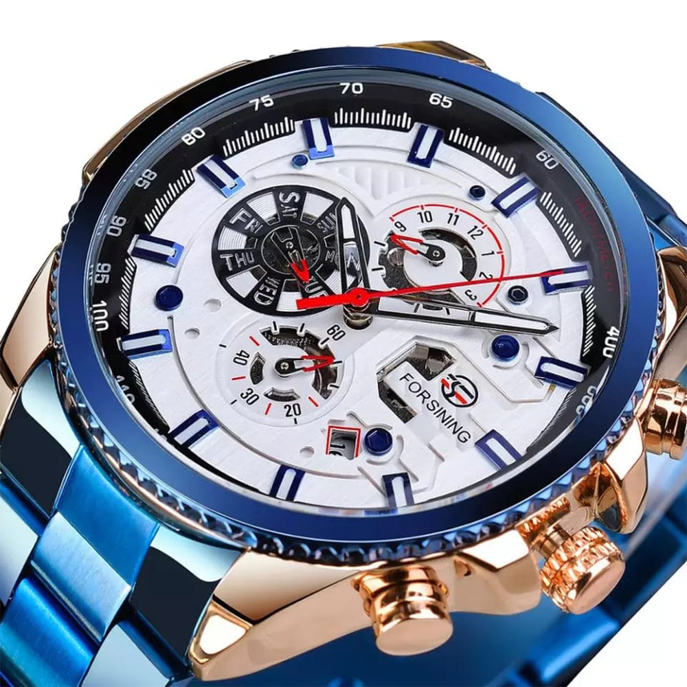 Reloj Forsining FOR-15 Hombre Automático Azul