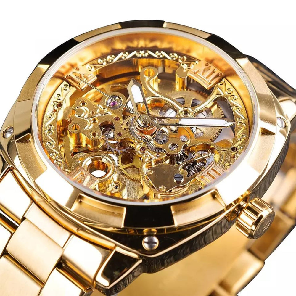 Reloj Forsining FOR-22 Hombre Automático Dorado