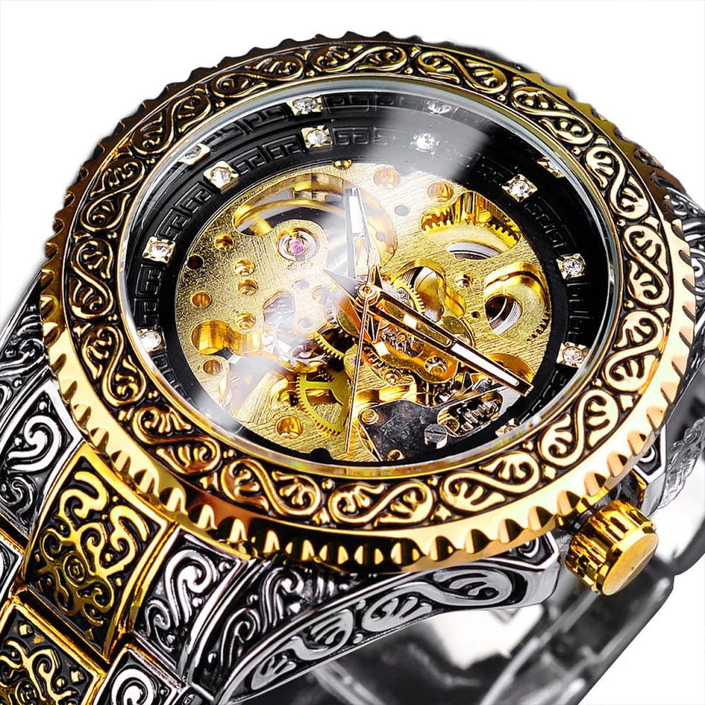 Reloj Forsining FOR-43 Hombre Automático Dorado