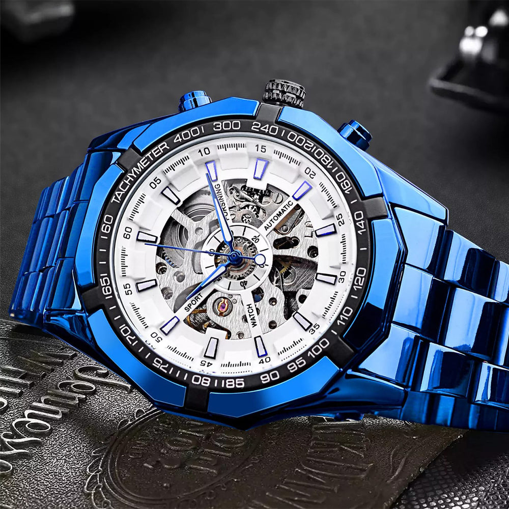 Reloj Forsining FOR-7 Hombre Automático Azul