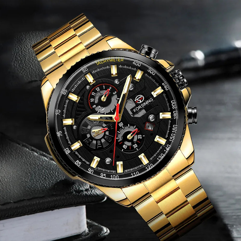 Reloj Forsining FOR-8 Hombre Automático Dorado