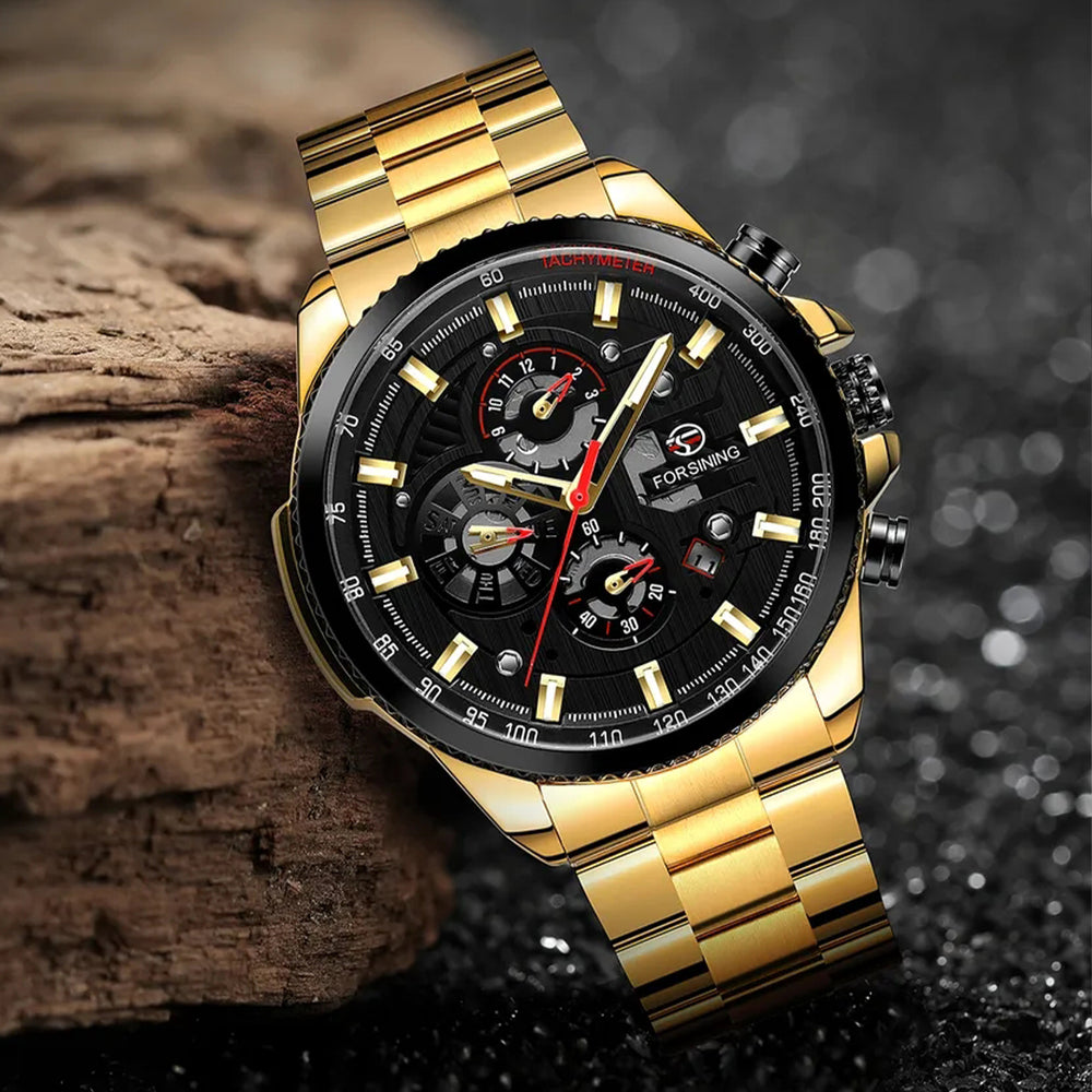 Reloj Forsining FOR-8 Hombre Automático Dorado