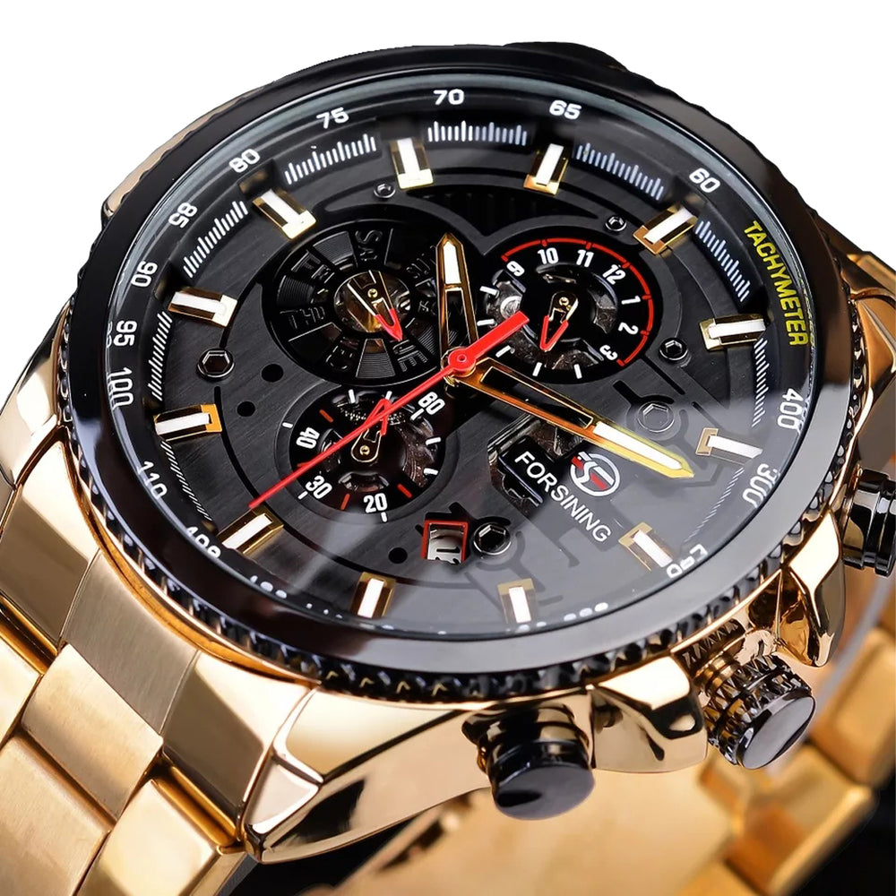 Reloj Forsining FOR-8 Hombre Automático Dorado