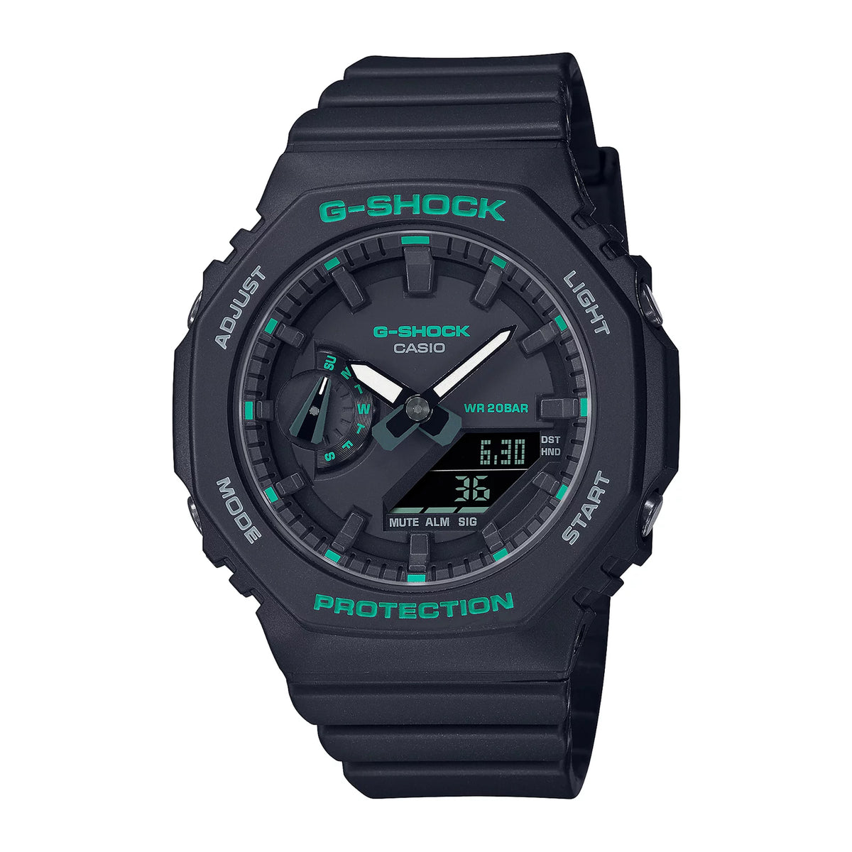 RELOJ G-SHOCK NARANJA CON PLATEADO G-S-237