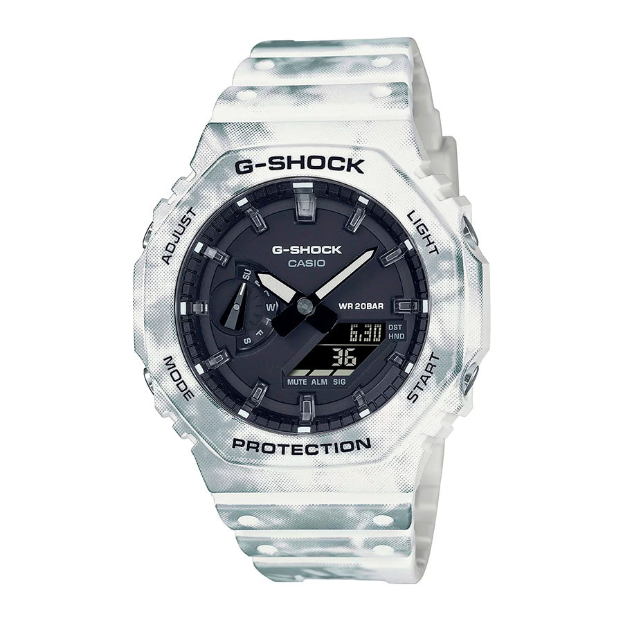 RELOJ G-SHOCK CAMUFLADO BLANCO G-S-241