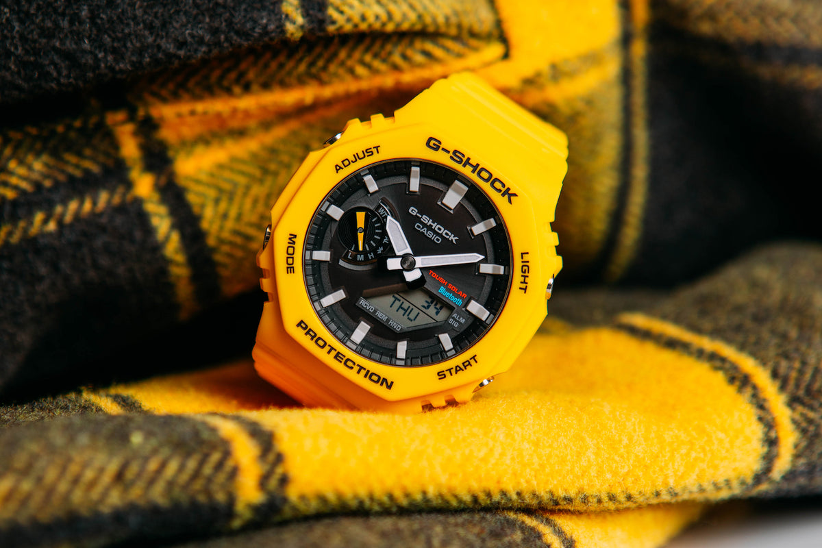 RELOJ G-SHOCK OCTAGONAL AMARILLO G-S-152