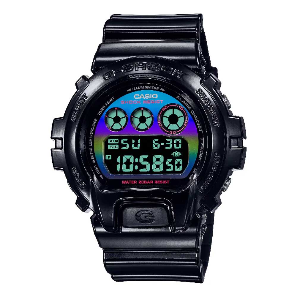 RELOJ G-SHOCK NEGRO DW-6900RGB-1 G-SK-119