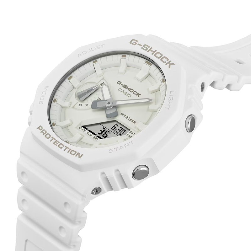 RELOJ G-SHOCK BLANCO GA-2100-7A7 G-SK-153