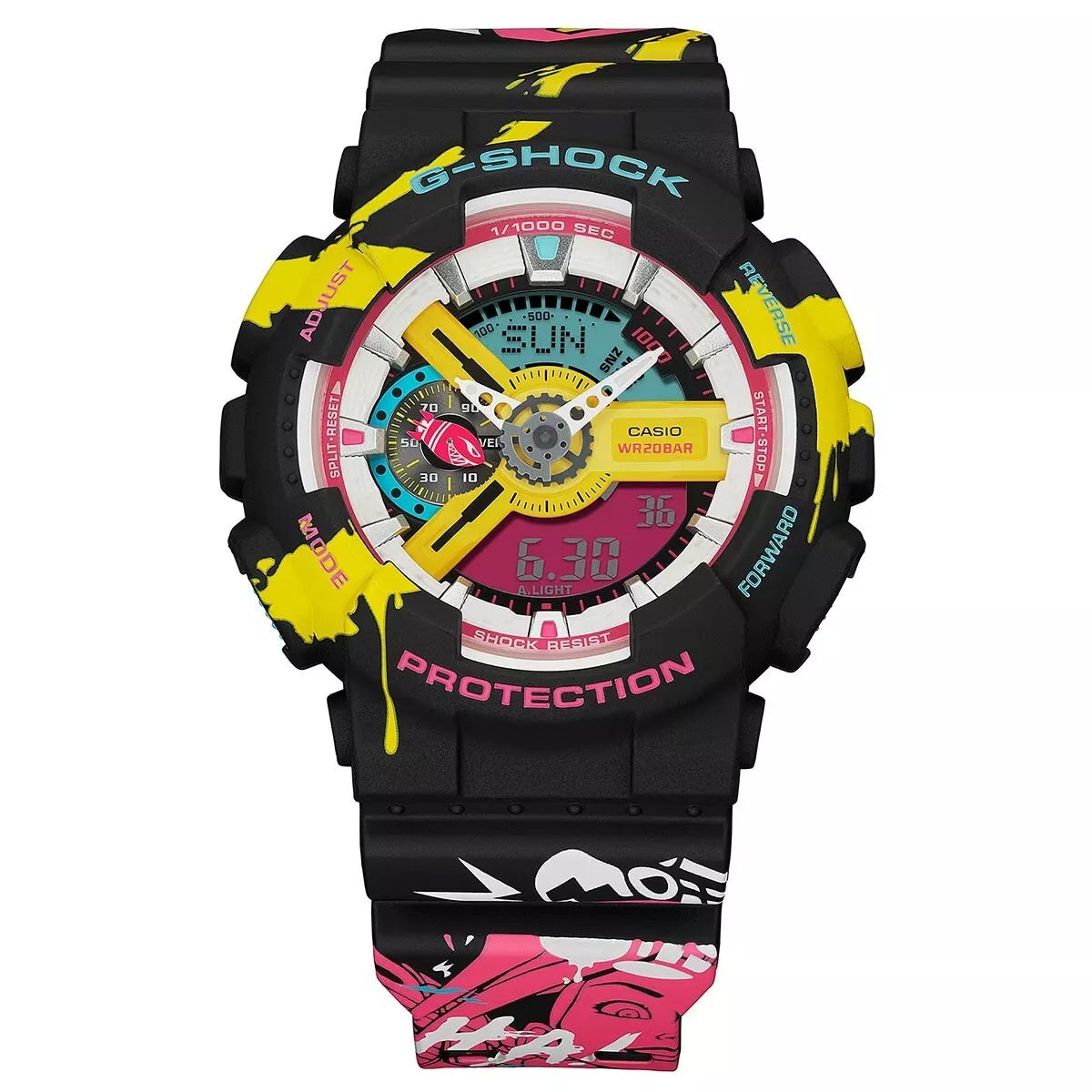 RELOJ G-SHOCK LEAGUE OF LEGENDS GA-110LL-1A G-SK-163