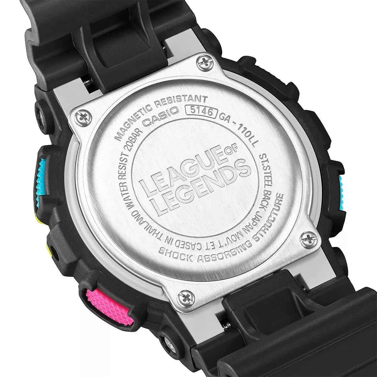 RELOJ G-SHOCK LEAGUE OF LEGENDS GA-110LL-1A G-SK-163