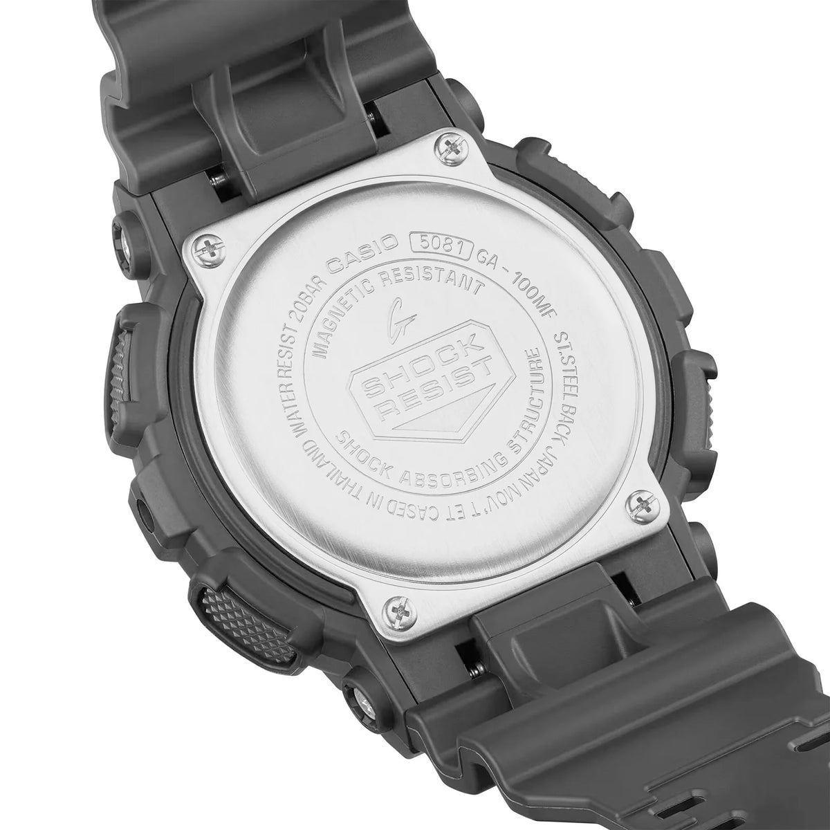 RELOJ G-SHOCK NEGRO GA-100MF-1A G-SK-165