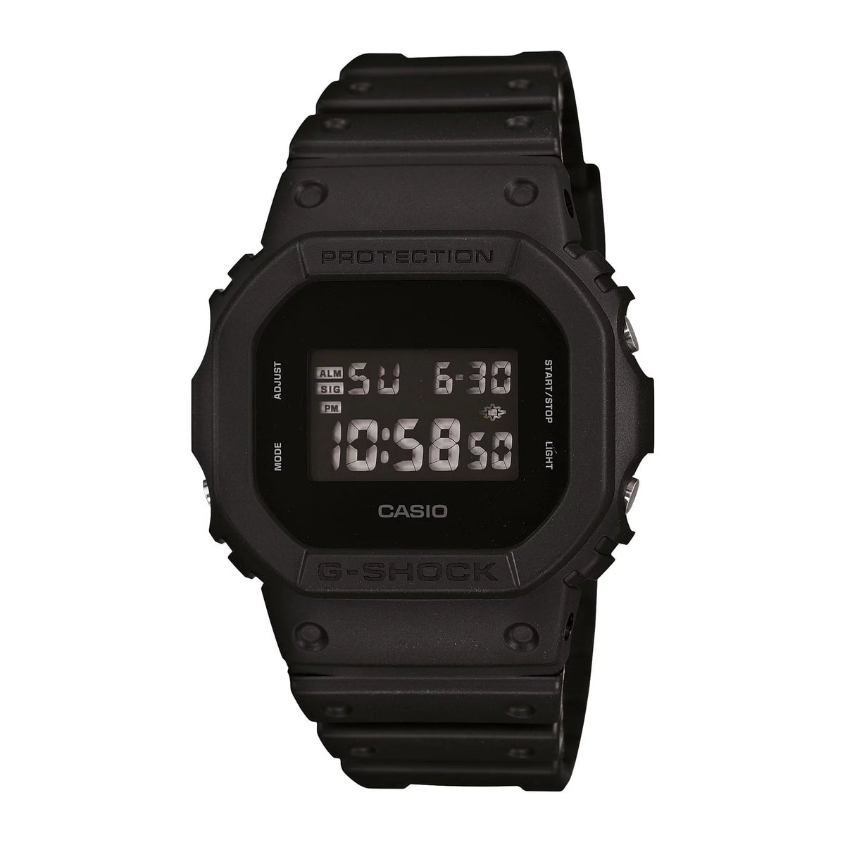 RELOJ G-SHOCK NEGRO MATE DW-5600BB-1D G-SK-27