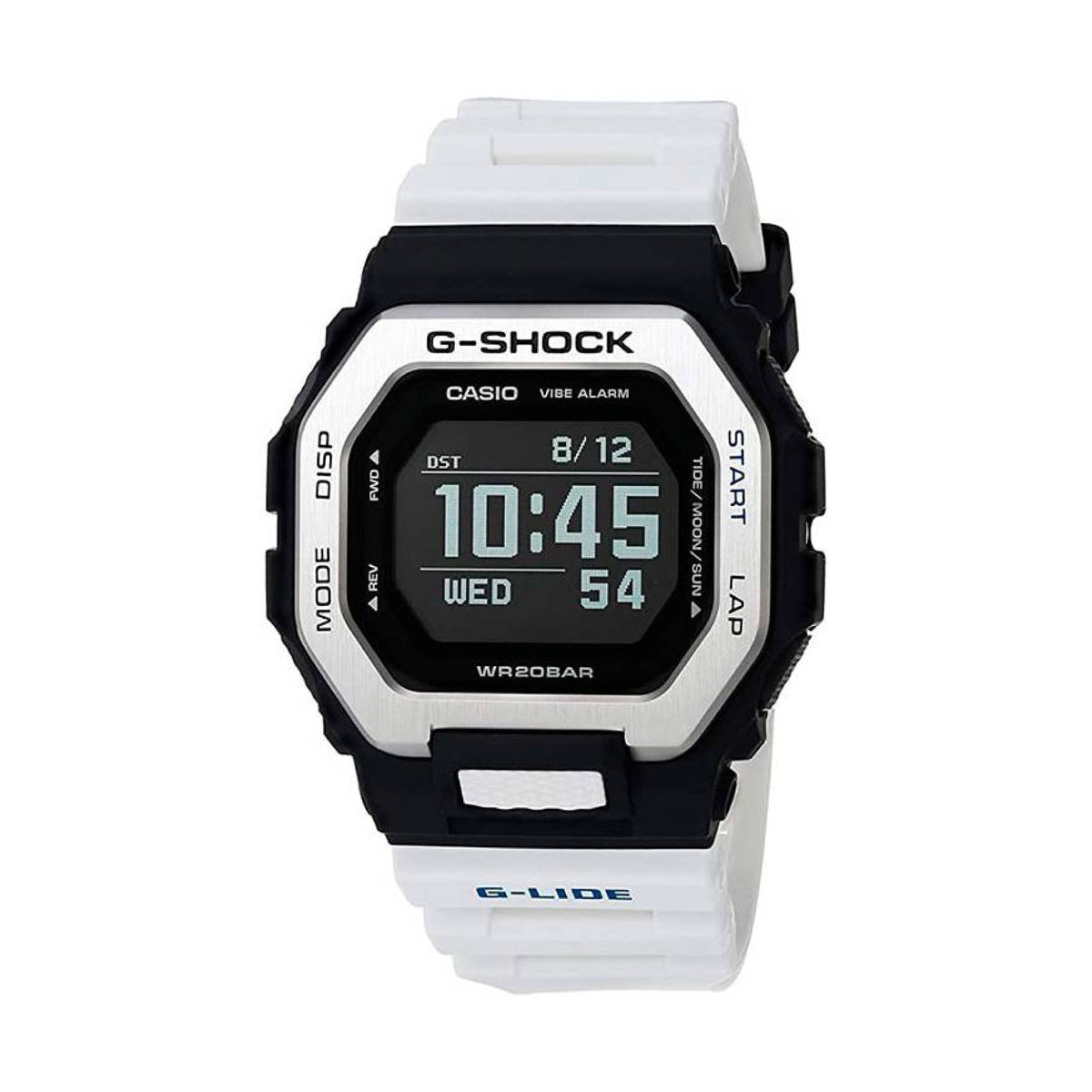 RELOJ G-SHOCK NEGRO CON BLANCO GBX100-7 G-SK-82