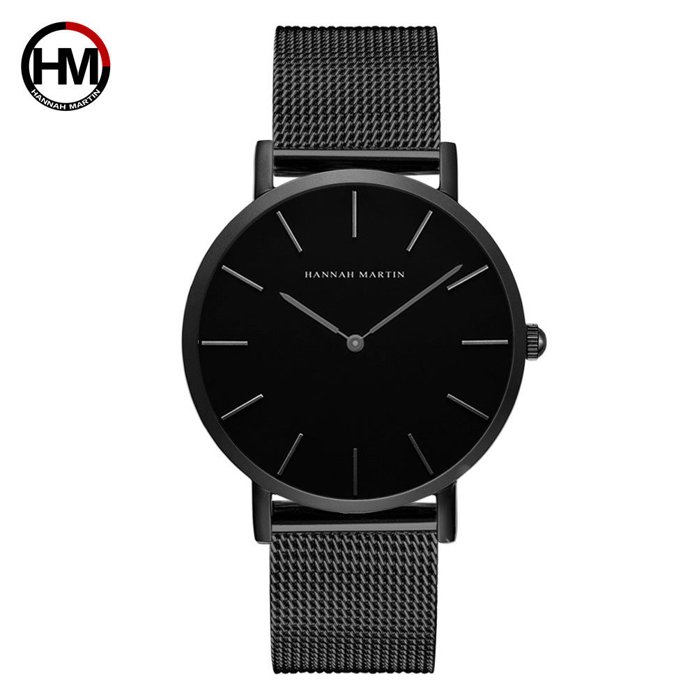 RELOJ HANNAH MARTIN NEGRO HAN-6