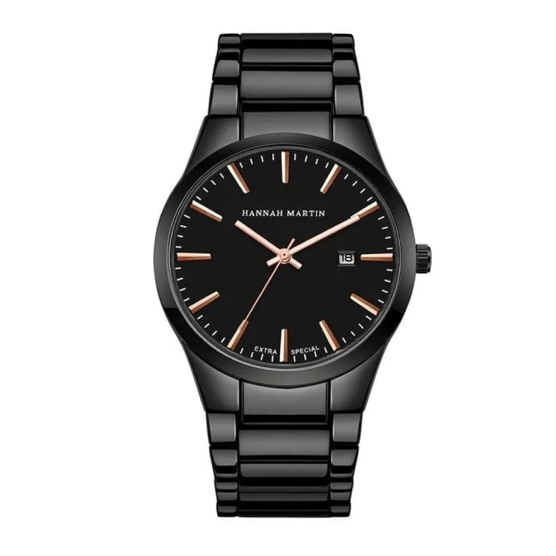 RELOJ HANNAH MARTIN NEGRO HAN-17