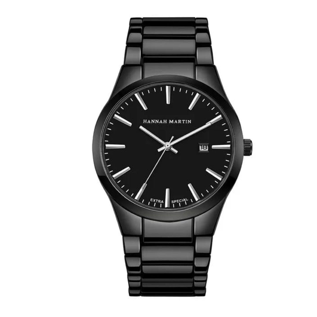 Reloj Hannah Martin HAN-20 Hombre Acero Negro