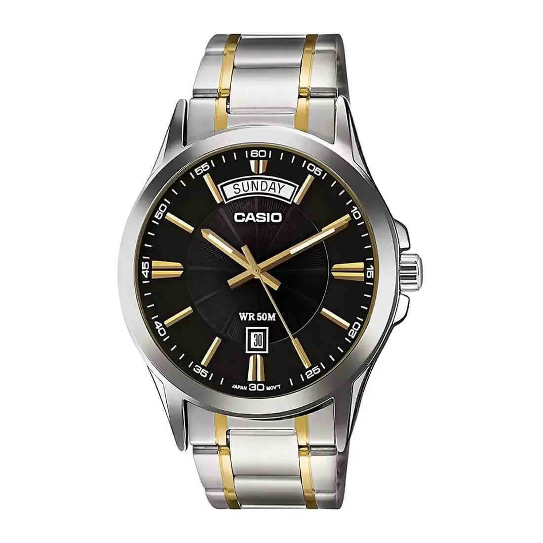 Reloj Casio MTP-1381G-1A Hombre Acero | CAS-250