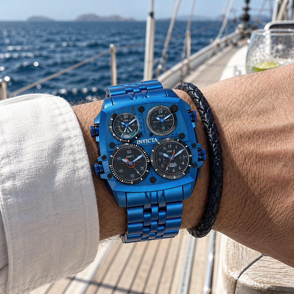Reloj Invicta Aviator 50655 Hombre Azul | INV-561