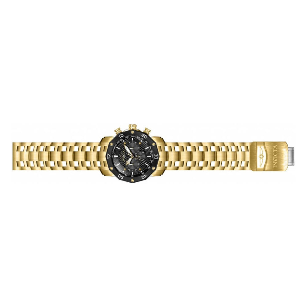Brazalete dorado extendido y cierre Invicta del Pro Diver 37725