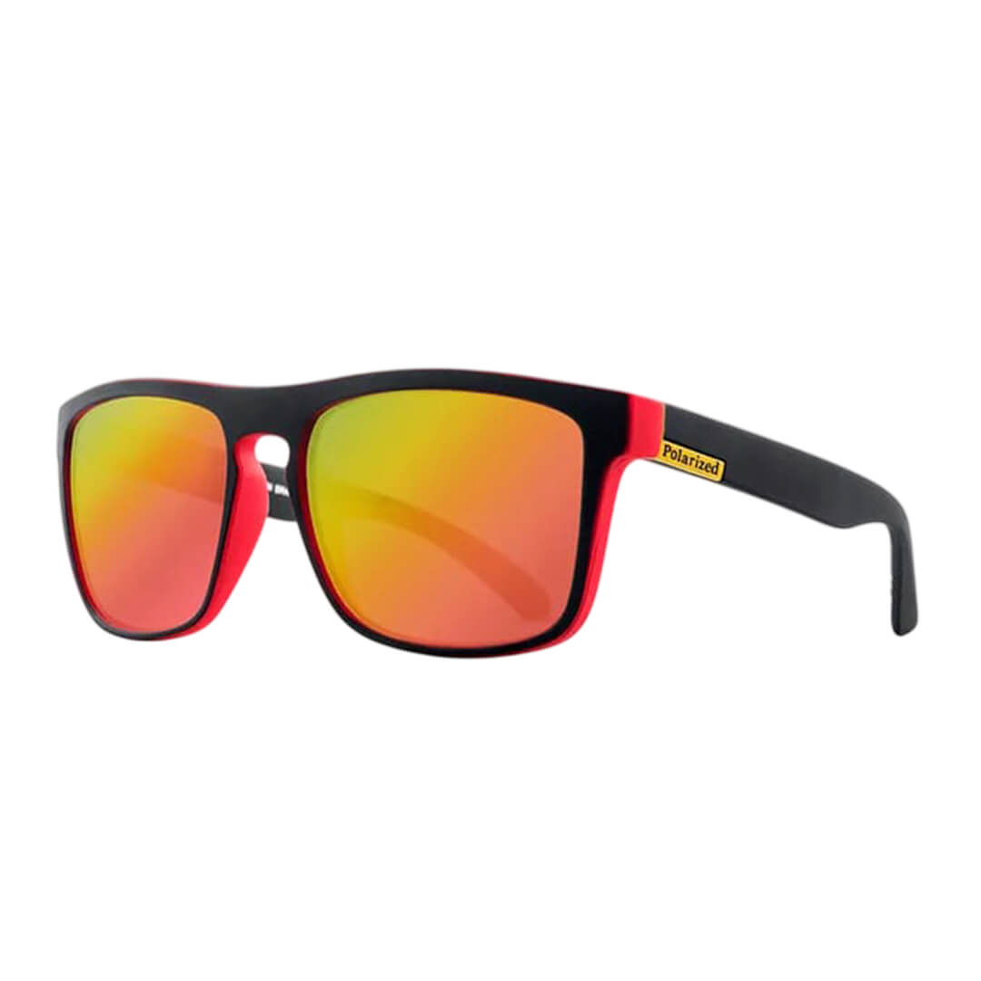 Lentes de Sol Hombre Deportivo Naranja | GAF-14