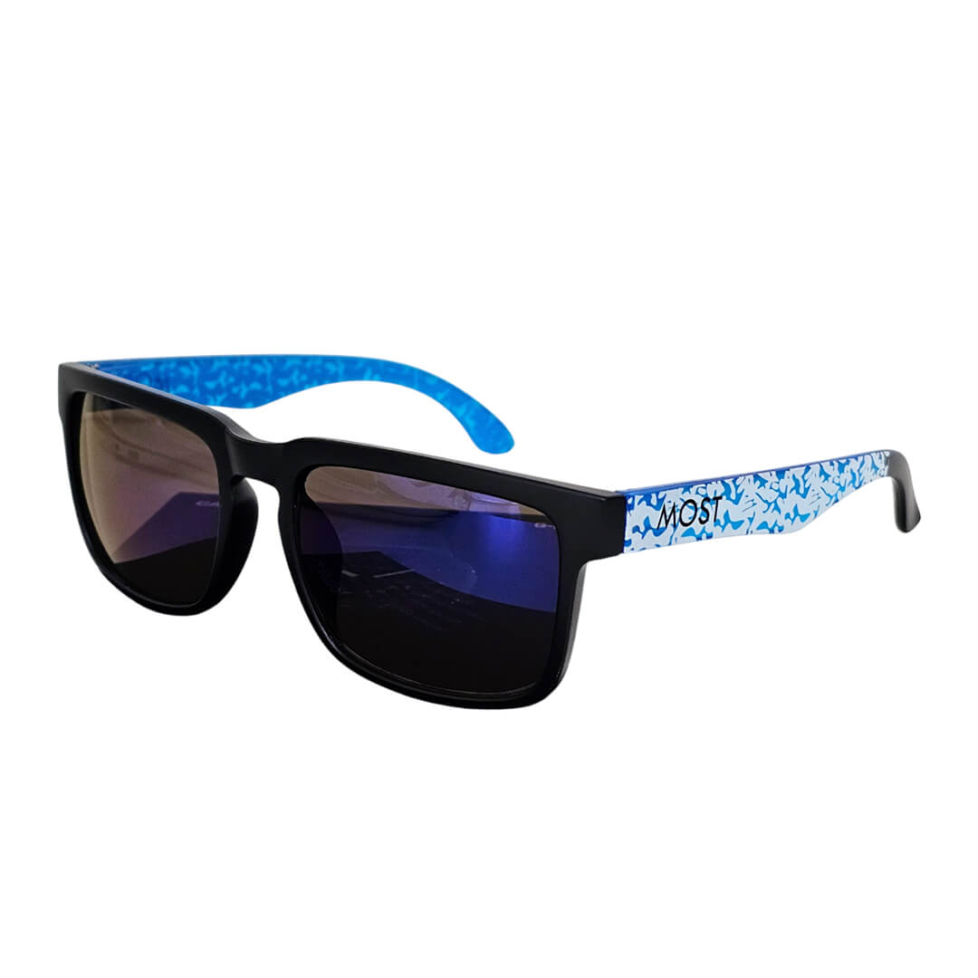 Lentes de Sol GAF-10 Hombre Deportivo Azul