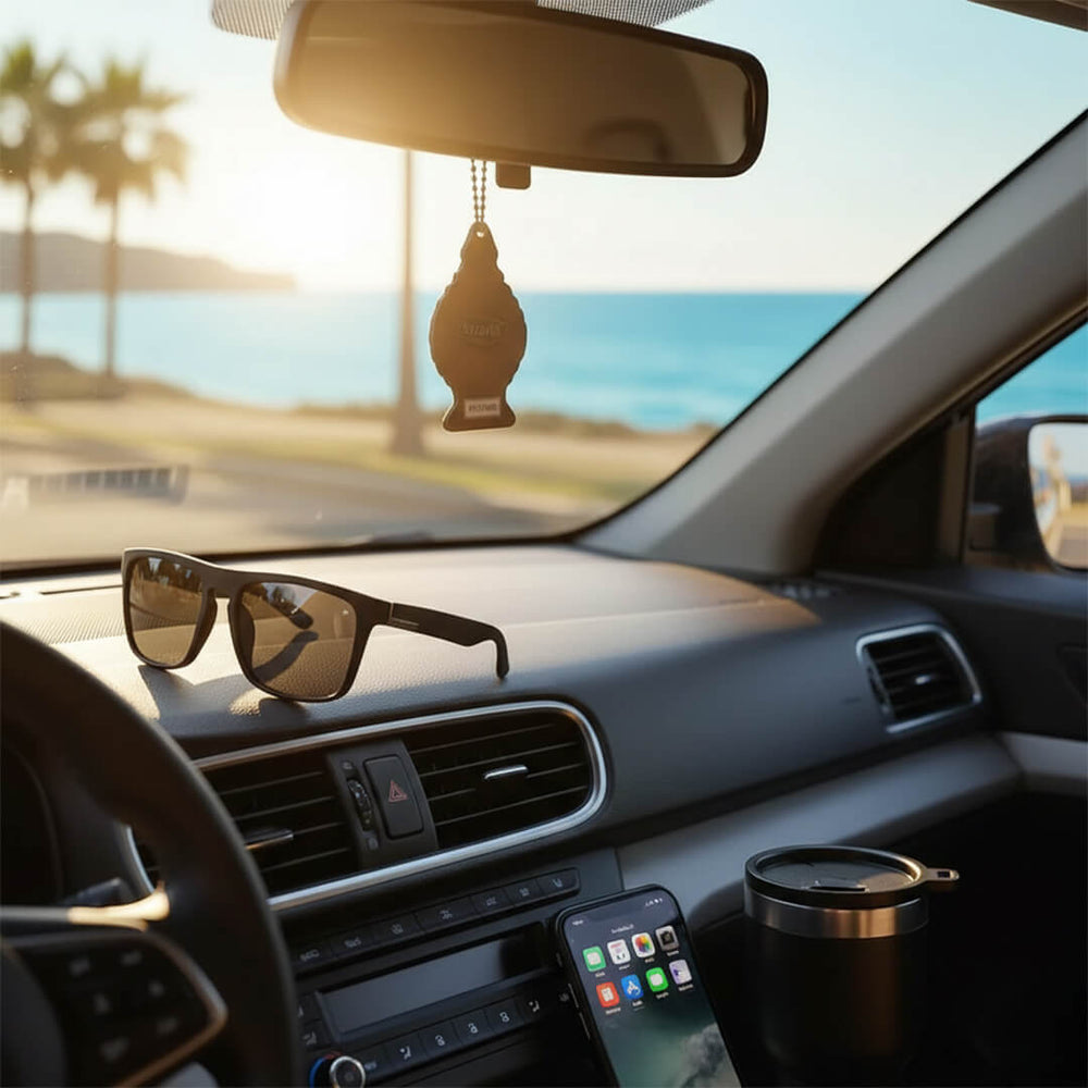 Lentes de Sol GAF-13 Hombre Deportivo Negro