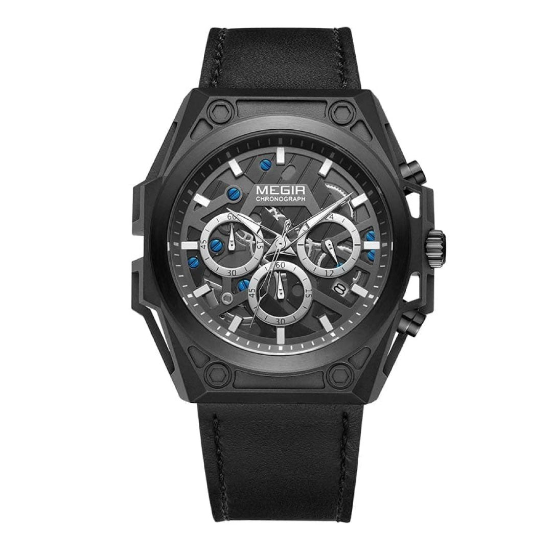 RELOJ MEGIR PREMIUM NEGRO MEG-22