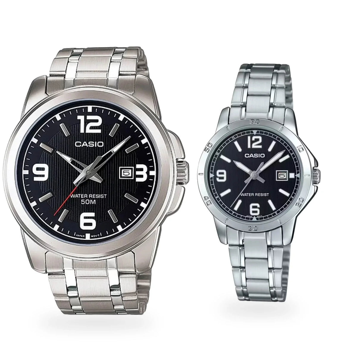 Relojes para pareja PAR-100, dos modelos originales juntos