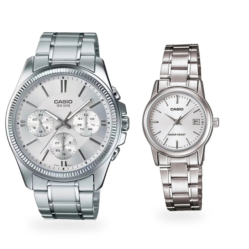 Relojes para pareja PAR-107, dos modelos originales juntos