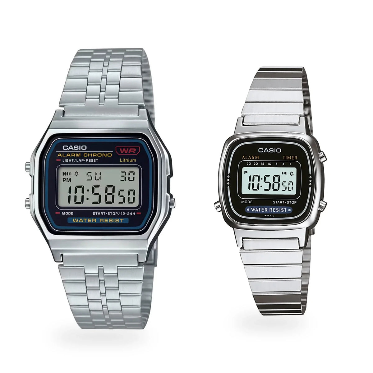 Relojes para pareja PAR-110, dos modelos originales juntos
