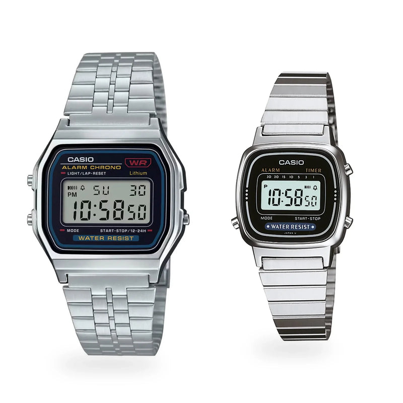 Relojes para pareja PAR-110, dos modelos originales juntos