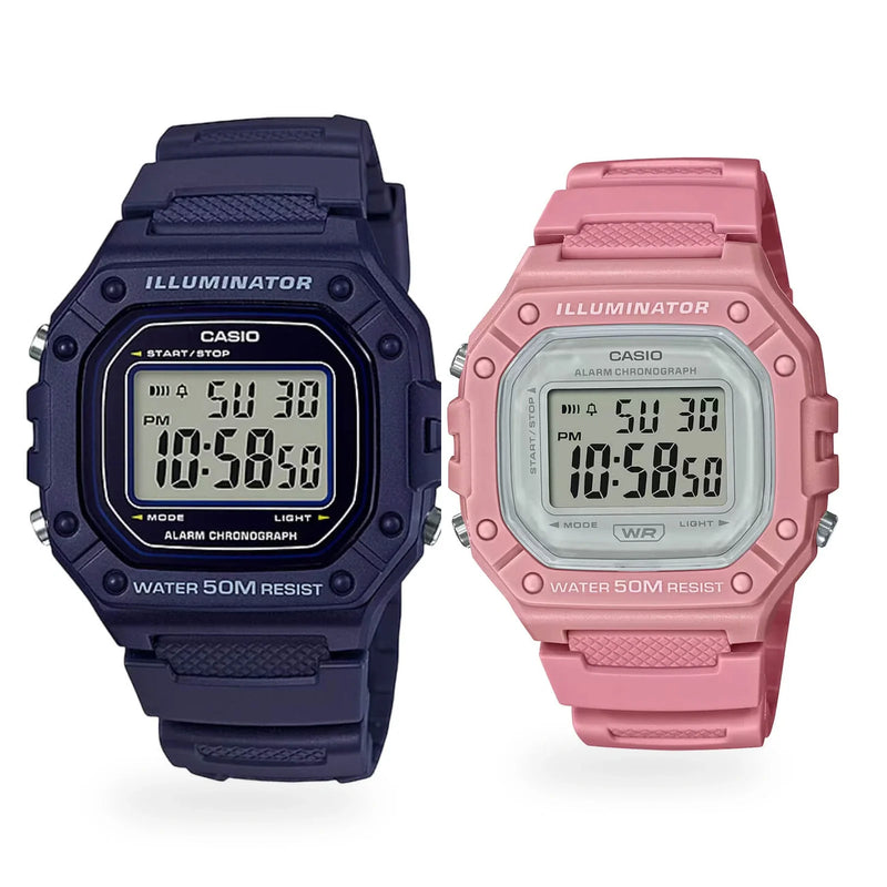 Relojes para pareja PAR-12, dos modelos originales juntos