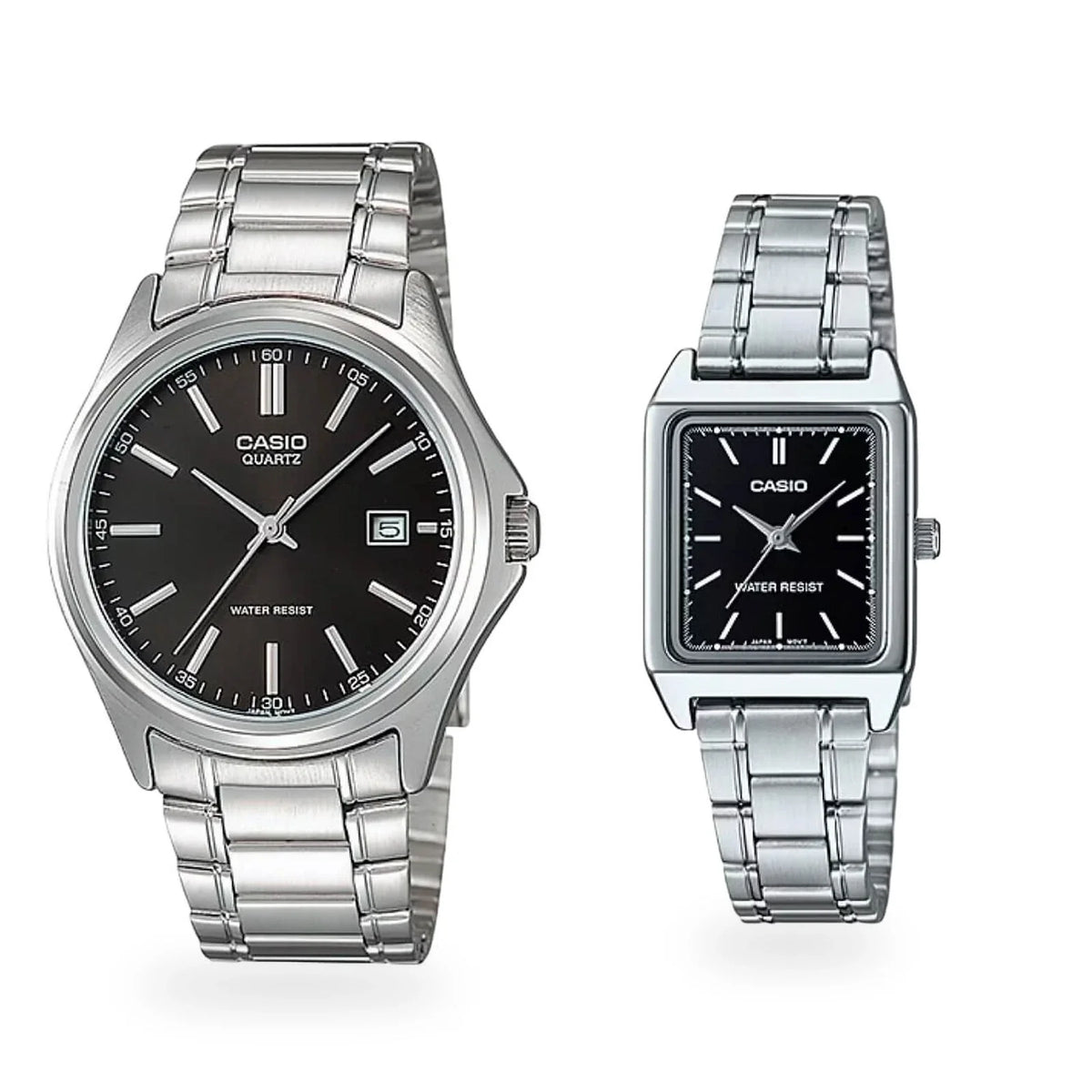 Relojes para pareja PAR-13, dos modelos originales juntos
