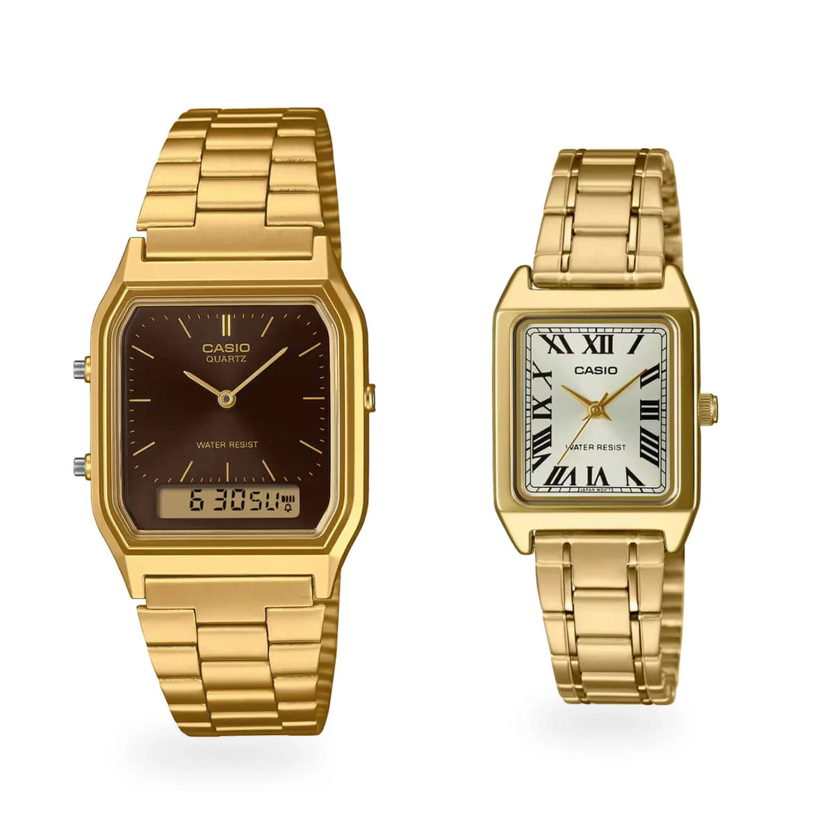 Relojes para pareja PAR-14, dos modelos originales juntos