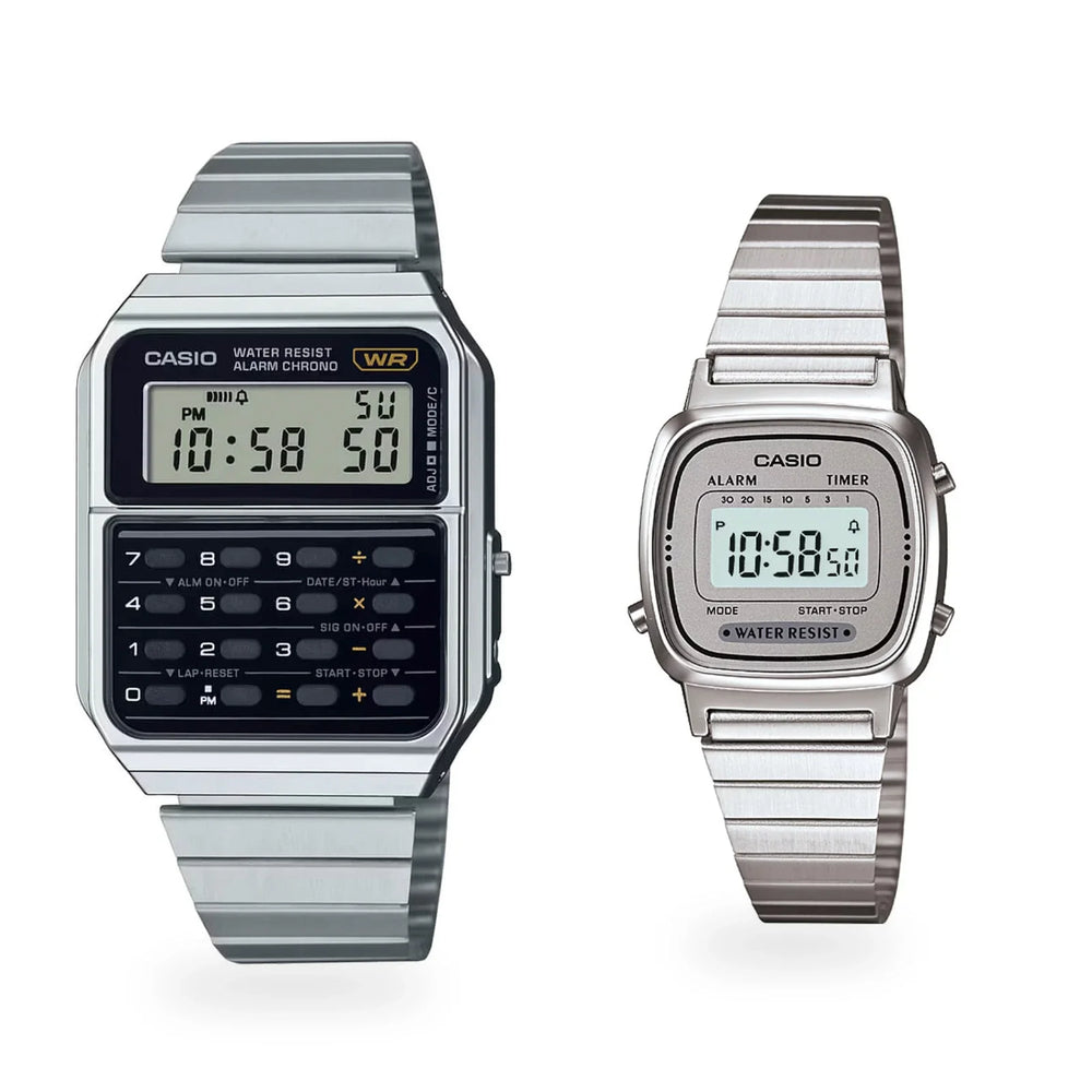 Relojes para pareja PAR-28, dos modelos originales juntos