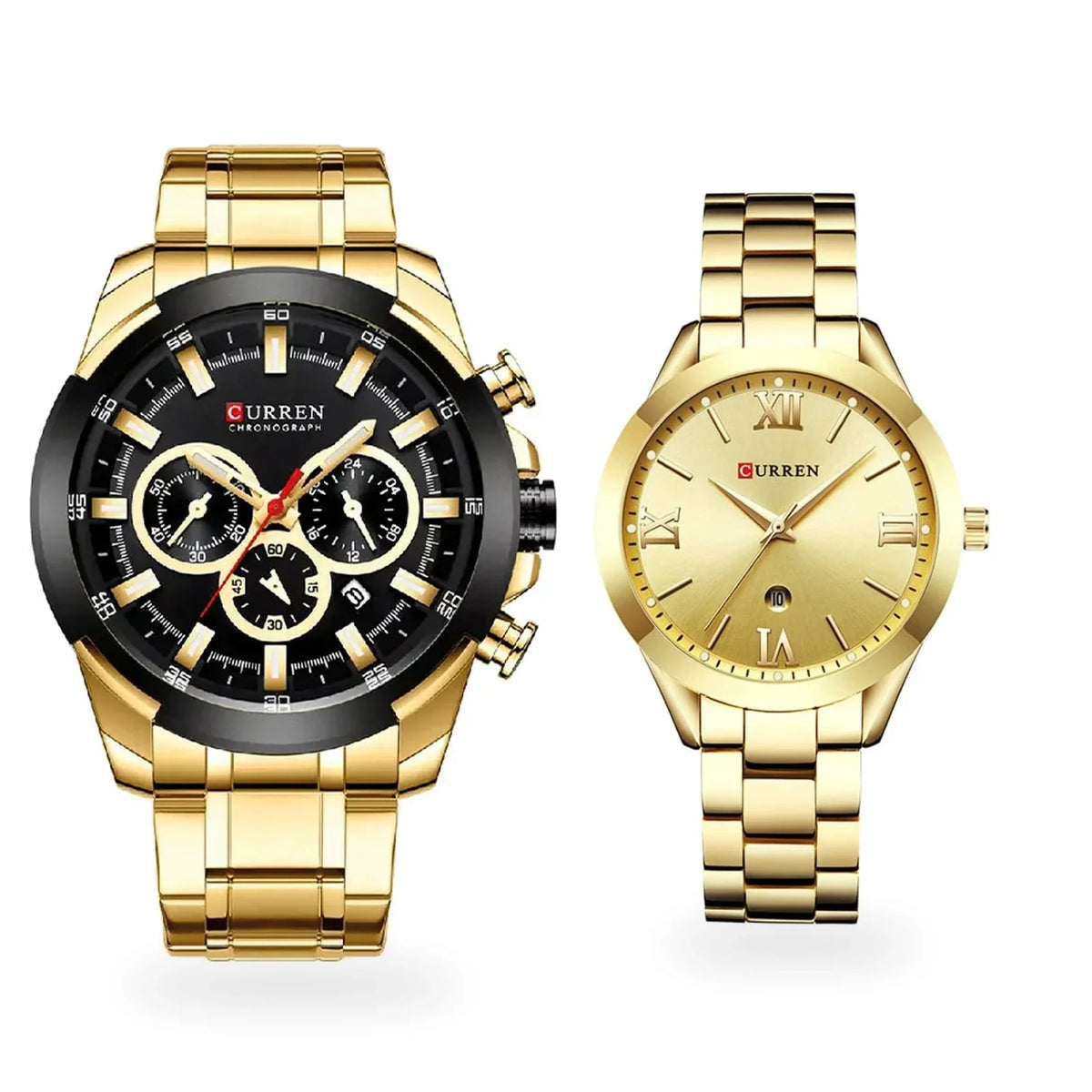 Relojes para pareja PAR-33, dos modelos originales juntos