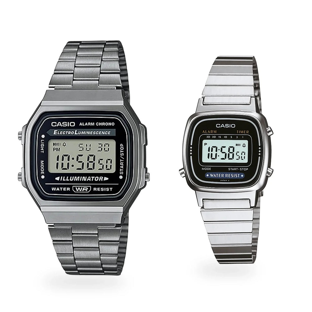 Relojes para pareja PAR-91, dos modelos originales juntos