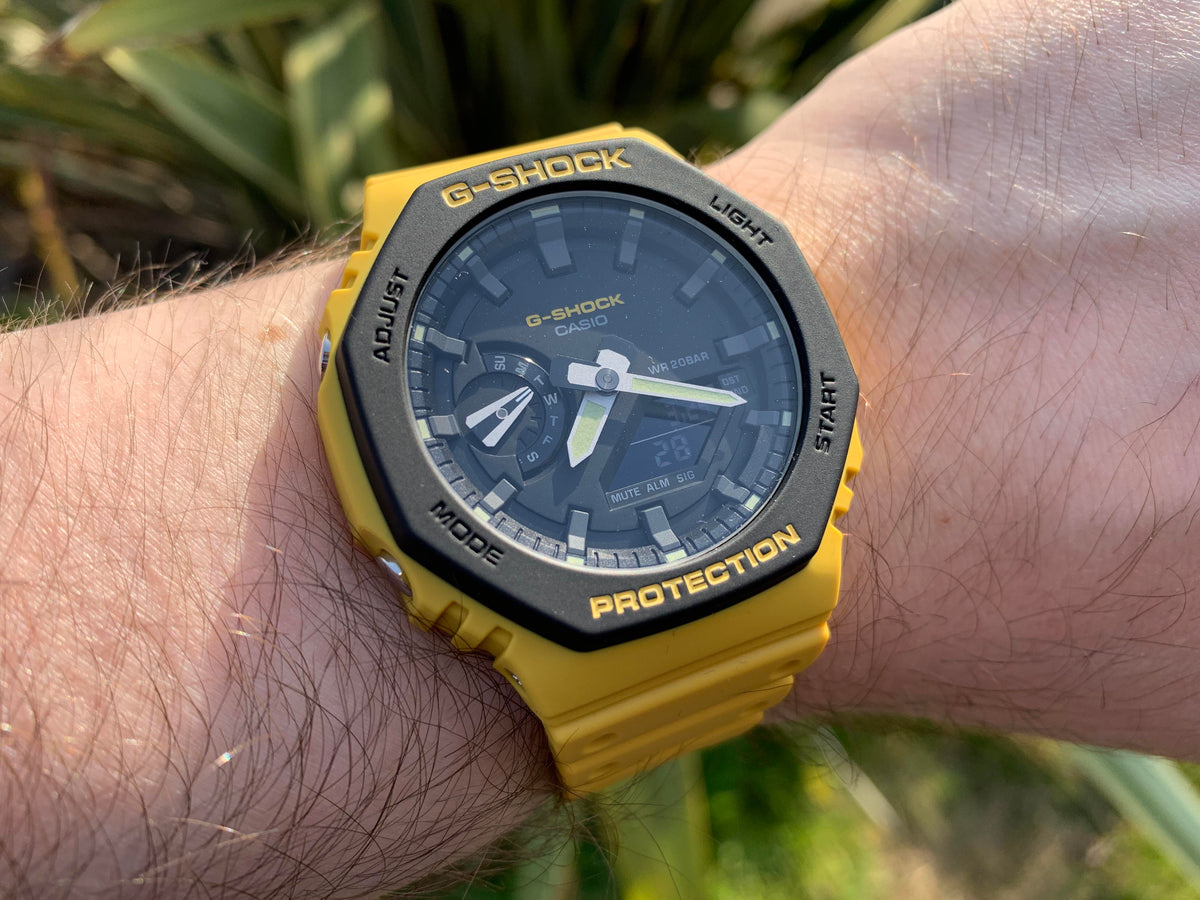 RELOJ G-SHOCK OCTAGONAL AMARILLO G-S-139